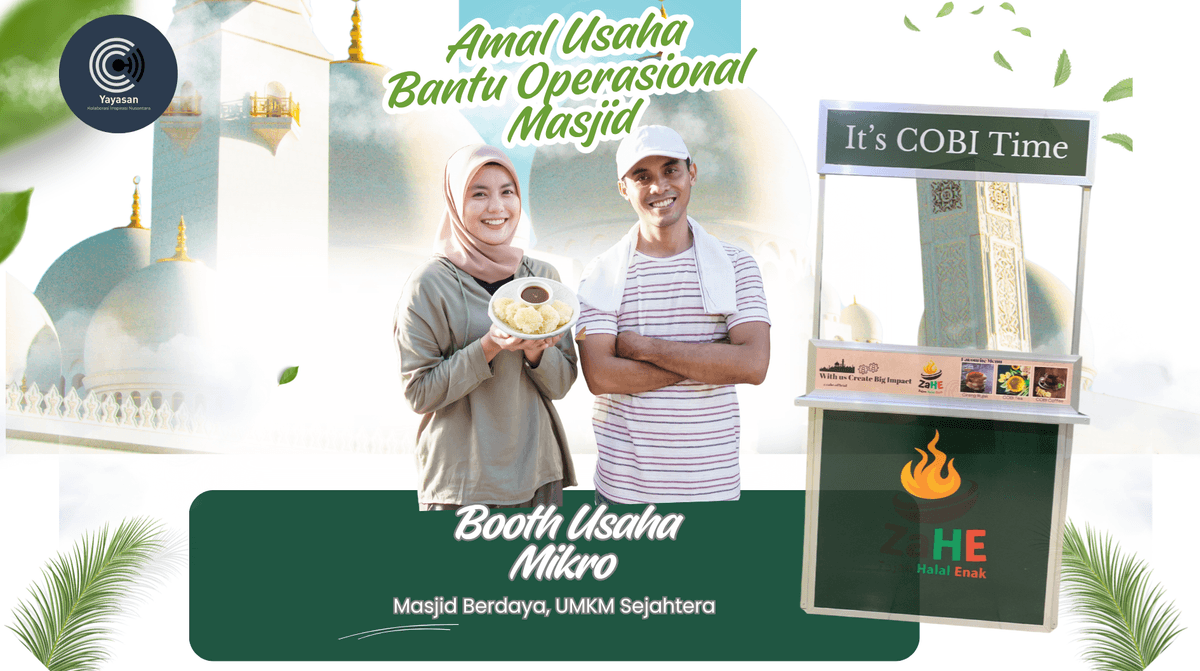 Amal Usaha Bantu Operasional Masjid