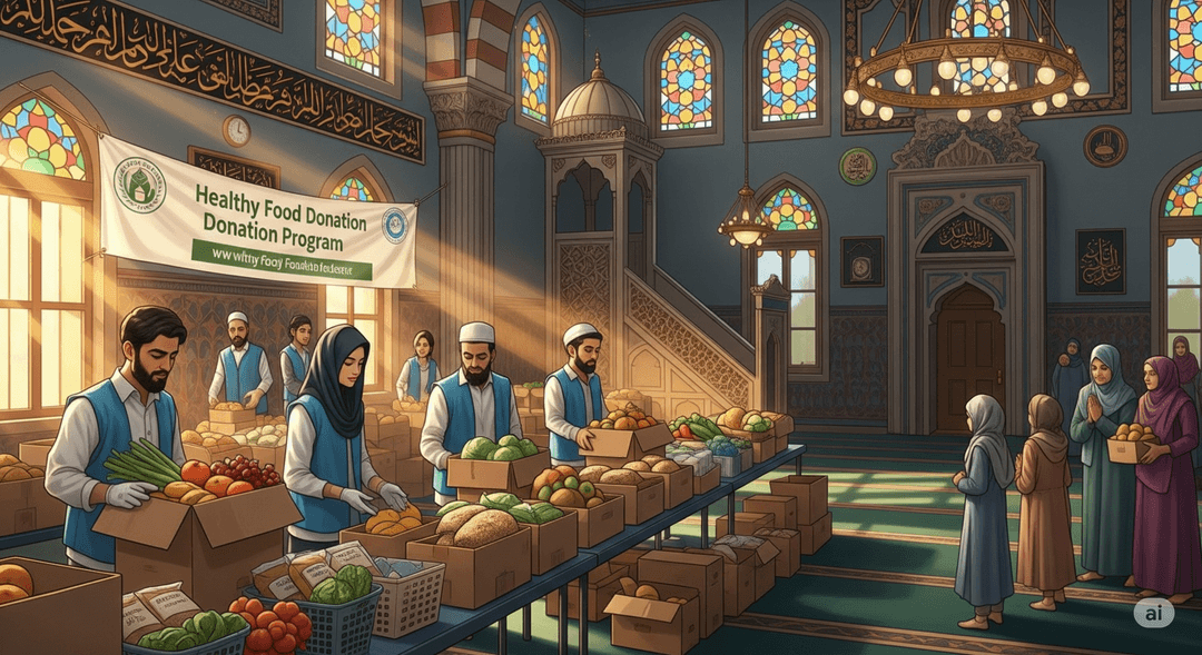 Masjid: Al-Fattah Program: Sedekah Makanan Sehat