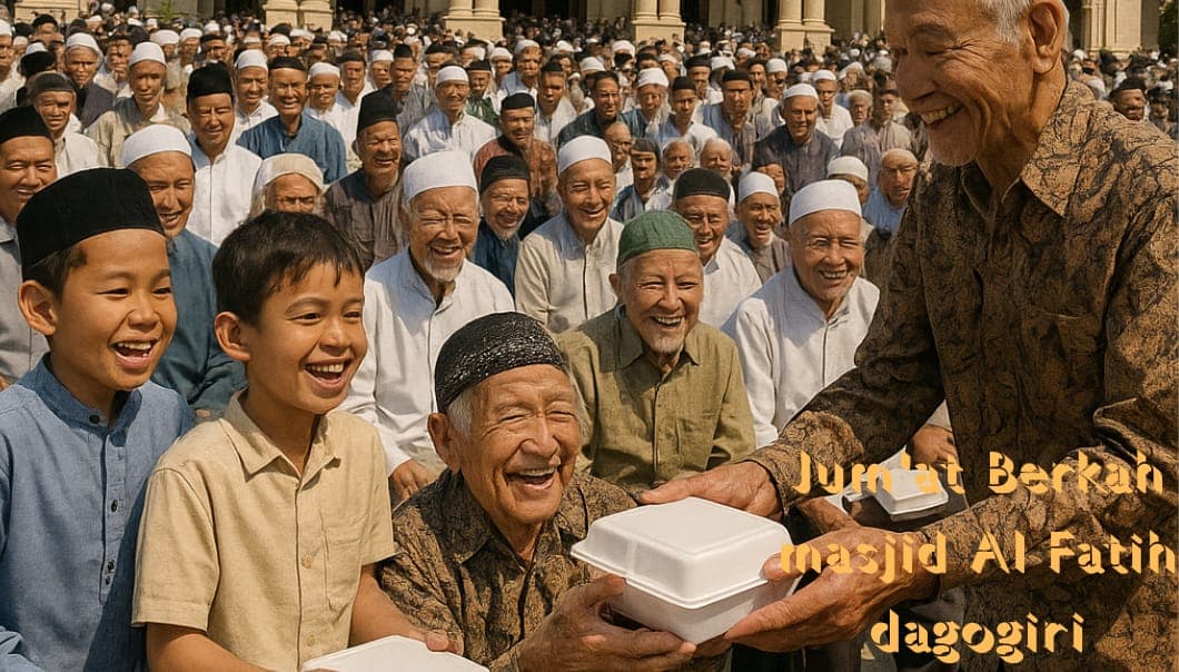 JUM'AT BAHAGIA DI MASJID PERJUANGAN AL FATIH DAGOGIRI