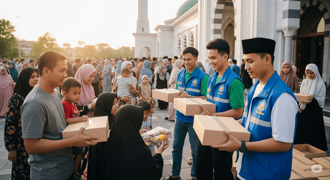 Masjid Besar Al-Ikhlash Marhgahayu raya program Jumaat berkah