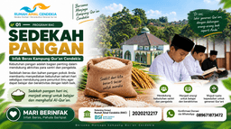Sedekah Pangan Kampung Qur’an Cendekia