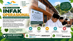 Infak Operasional Kampung Qur’an Cendekia